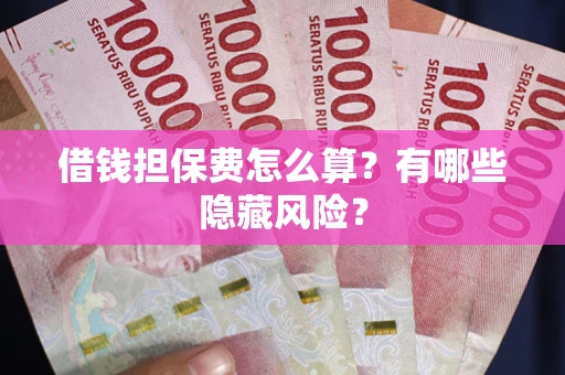 济南借钱担保费怎么算？有哪些隐藏风险？