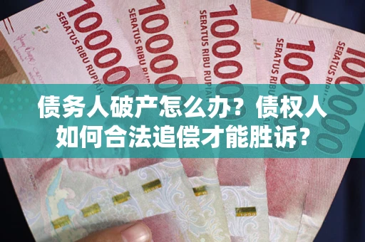 济南债务人破产怎么办？债权人如何合法追偿才能胜诉？