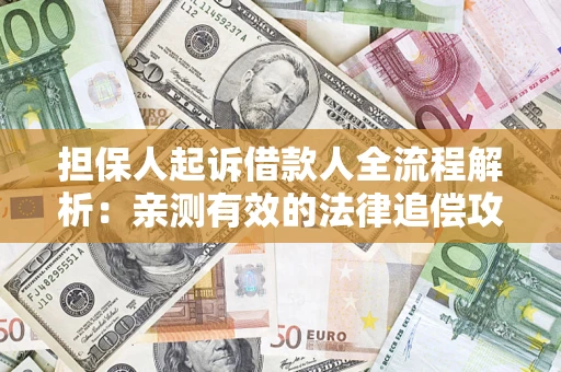 济南担保人起诉借款人全流程解析：亲测有效的法律追偿攻略