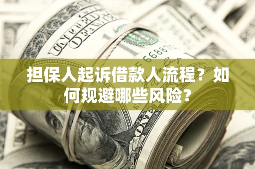 济南担保人起诉借款人流程？如何规避哪些风险？