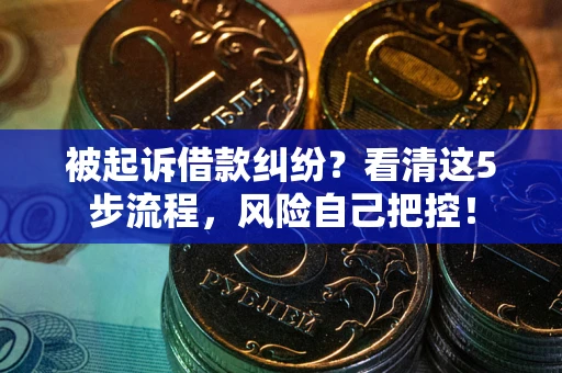 济南被起诉借款纠纷？看清这5步流程，风险自己把控！