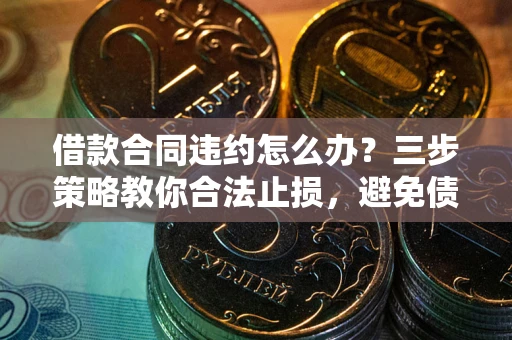 济南借款合同违约怎么办？三步策略教你合法止损，避免债务危机升级